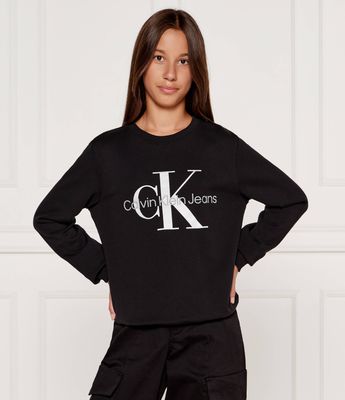 Bluza dziewczęca jesienna Calvin Klein Jeans ze sklepu: Gomez Fashion Store w kategorii: Bluzy dziewczęce
