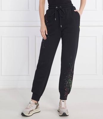 Spodnie damskie na jesień Twinset Actitude ze sklepu: Gomez Fashion Store w kategorii: Spodnie damskie - zdjęcie 874714-BD9-10338_TA225W000021842