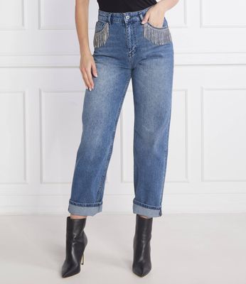 Jeansy damskie casual Twinset Actitude ze sklepu: Gomez Fashion Store w kategorii: Jeansy damskie - zdjęcie 874714-BD9-10338_TA225W000026A16