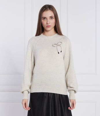 Sweter damski Twinset Actitude ze sklepu: Gomez Fashion Store w kategorii: Swetry damskie - zdjęcie 874714-BD9-10338_TA225W000042A55