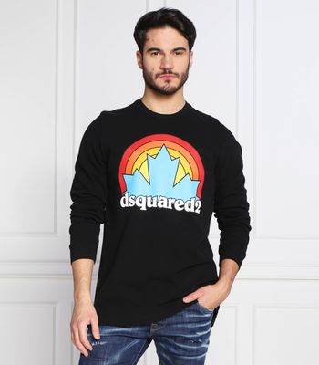 T-shirt męski Dsquared2 ze sklepu: Gomez Fashion Store w kategorii: T-shirty męskie - zdjęcie 874714-BD9-10338_DQ225M000018900