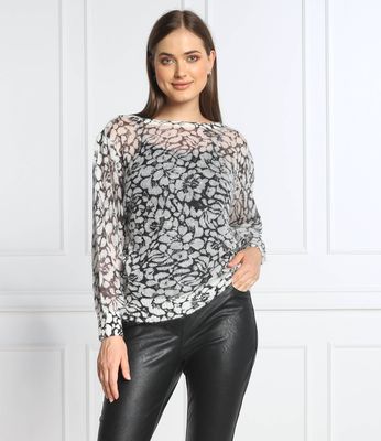 Sweter damski Twinset ze sklepu: Gomez Fashion Store w kategorii: Swetry damskie - zdjęcie 874714-BD9-10338_TS224W000029599