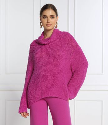 Sweter damski casual Liviana Conti ze sklepu: Gomez Fashion Store w kategorii: Swetry damskie - zdjęcie 874714-BD9-10338_LN224W000022008