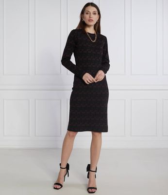 Liviana Conti - Sukienka dopasowana ze sklepu: Gomez Fashion Store w kategorii: Sukienki - zdjęcie 874714-BD9-10338_LN225W000011022