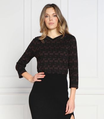 Sweter damski na wiosnę Liviana Conti ze sklepu: Gomez Fashion Store w kategorii: Swetry damskie - zdjęcie 874714-BD9-10338_LN225W000012022