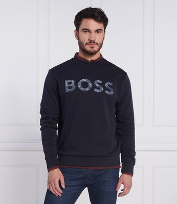 Bluza męska jesienna BOSS ORANGE ze sklepu: Gomez Fashion Store w kategorii: Bluzy męskie - zdjęcie 874714-BD9-10338_BO225M000064404