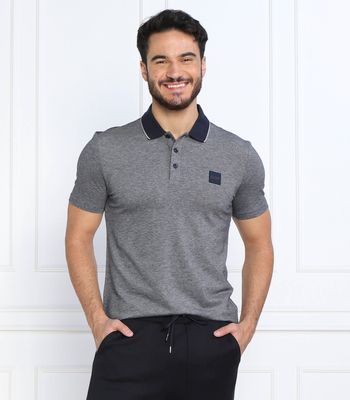 T-shirt męski casual BOSS ORANGE ze sklepu: Gomez Fashion Store w kategorii: T-shirty męskie - zdjęcie 874714-BD9-10338_BO225M000079404