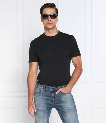 T-shirt męski BOSS ORANGE ze sklepu: Gomez Fashion Store w kategorii: T-shirty męskie - zdjęcie 874714-BD9-10338_BO225M000087001