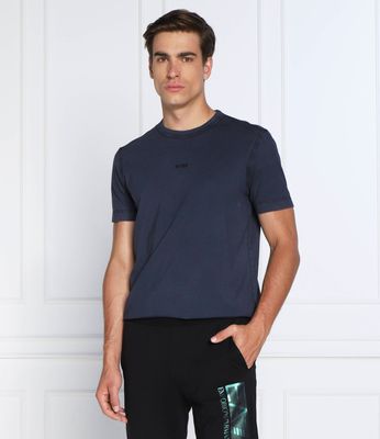 BOSS ORANGE - T-shirt męski casual na wiosnę ze sklepu: Gomez Fashion Store w kategorii: T-shirty męskie - zdjęcie 874714-BD9-10338_BO225M000087404