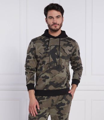Bluza męska w wojskowym stylu na jesień BOSS ORANGE ze sklepu: Gomez Fashion Store w kategorii: Bluzy męskie - zdjęcie 874714-BD9-10338_BO225M000089344