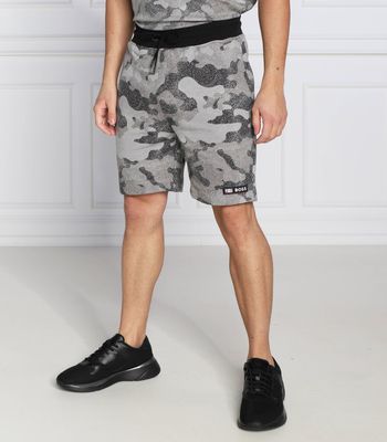 Spodenki męskie na lato BOSS ORANGE ze sklepu: Gomez Fashion Store w kategorii: Spodenki męskie - zdjęcie 874714-BD9-10338_BO225M000090001