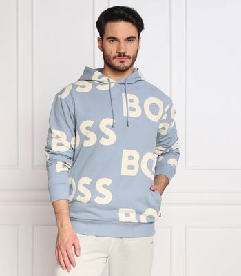 Bluza męska zimowa BOSS ORANGE ze sklepu: Gomez Fashion Store w kategorii: Bluzy męskie - zdjęcie 874714-BD9-10338_BO225M000102451