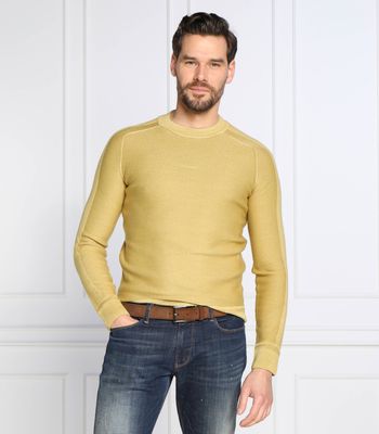 Sweter męski BOSS ORANGE ze sklepu: Gomez Fashion Store w kategorii: Swetry męskie - zdjęcie 874714-BD9-10338_BO225M000114341