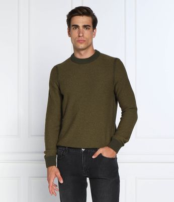 Sweter męski na wiosnę BOSS ORANGE ze sklepu: Gomez Fashion Store w kategorii: Swetry męskie - zdjęcie 874714-BD9-10338_BO225M000124308