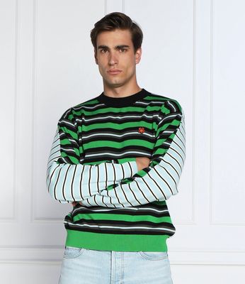 Sweter męski młodzieżowy Kenzo ze sklepu: Gomez Fashion Store w kategorii: Swetry męskie - zdjęcie 874714-BD9-10338_KE225M000046A27