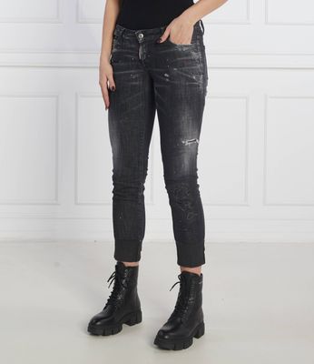 Jeansy damskie casual Dsquared2 ze sklepu: Gomez Fashion Store w kategorii: Jeansy damskie - zdjęcie 874714-BD9-10338_DQ225W000019900
