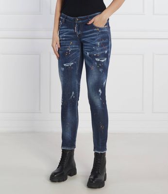 Jeansy damskie Dsquared2 ze sklepu: Gomez Fashion Store w kategorii: Jeansy damskie - zdjęcie 874714-BD9-10338_DQ225W000023470