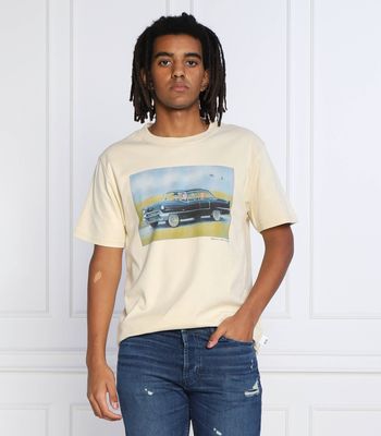 T-shirt męski wiosenny GCDS ze sklepu: Gomez Fashion Store w kategorii: T-shirty męskie - zdjęcie 874714-BD9-10338_GD225M000003057