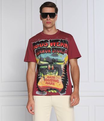 T-shirt męski GCDS ze sklepu: Gomez Fashion Store w kategorii: T-shirty męskie - zdjęcie 874714-BD9-10338_GD225M000019003