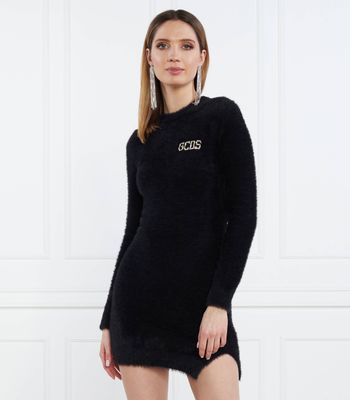 Sukienka casual GCDS ze sklepu: Gomez Fashion Store w kategorii: Sukienki - zdjęcie 874714-BD9-10338_GD225W000009002
