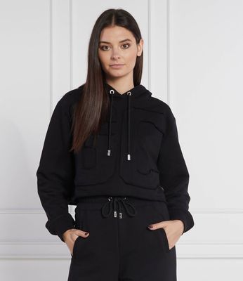 Bluza damska casual na jesień GCDS ze sklepu: Gomez Fashion Store w kategorii: Bluzy damskie - zdjęcie 874714-BD9-10338_GD225W000014002