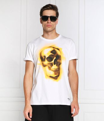 T-shirt męski młodzieżowy Alexander McQueen ze sklepu: Gomez Fashion Store w kategorii: T-shirty męskie - zdjęcie 874714-BD9-10338_AQ225M000003071