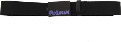 Pasek Alexander McQueen ze sklepu: Gomez Fashion Store w kategorii: Paski męskie - zdjęcie 874714-BD9-10338_AQ225M000025063