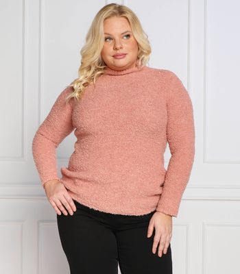 Sweter damski na zimę Persona by Marina Rinaldi ze sklepu: Gomez Fashion Store w kategorii: Swetry damskie - zdjęcie 874714-BD9-10338_SO225W000001038