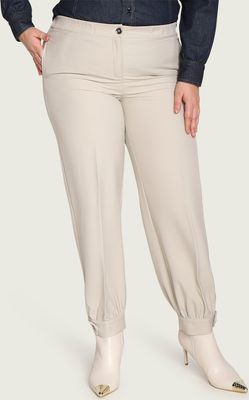 Spodnie damskie na wiosnę Persona by Marina Rinaldi ze sklepu: Gomez Fashion Store w kategorii: Spodnie damskie - zdjęcie 874714-BD9-10338_SO225W000003016
