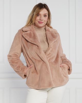 Futro damskie casualowe Persona by Marina Rinaldi ze sklepu: Gomez Fashion Store w kategorii: Futra damskie - zdjęcie 874714-BD9-10338_SO225W000005039