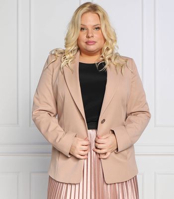 Marynarka na wiosnę Persona by Marina Rinaldi ze sklepu: Gomez Fashion Store w kategorii: Marynarki damskie - zdjęcie 874714-BD9-10338_SO225W000007039