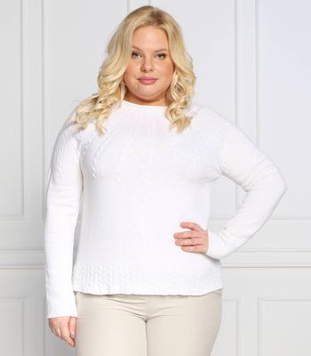 Sweter damski Persona by Marina Rinaldi ze sklepu: Gomez Fashion Store w kategorii: Swetry damskie - zdjęcie 874714-BD9-10338_SO225W000020002