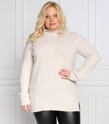 Sweter damski Persona by Marina Rinaldi ze sklepu: Gomez Fashion Store w kategorii: Swetry damskie - zdjęcie 874714-BD9-10338_SO225W000021016
