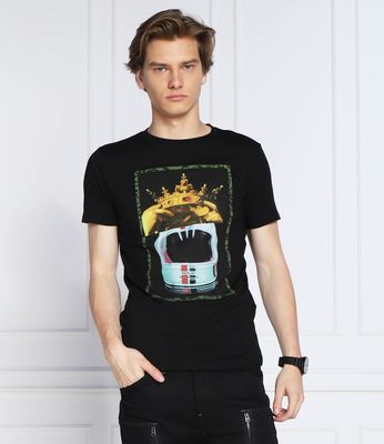 Replay - T-shirt męski w stylu młodzieżowym ze sklepu: Gomez Fashion Store w kategorii: T-shirty męskie - zdjęcie 874714-BD9-10338_RY225M000010098