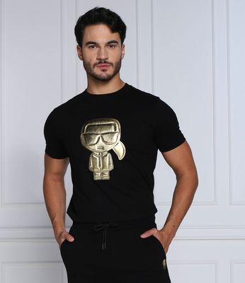 T-shirt męski Karl Lagerfeld ze sklepu: Gomez Fashion Store w kategorii: T-shirty męskie - zdjęcie 874714-BD9-10338_KL225M000100160