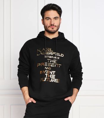 Karl Lagerfeld - Bluza męska na zimę ze sklepu: Gomez Fashion Store w kategorii: Bluzy męskie - zdjęcie 874714-BD9-10338_KL225M000134160