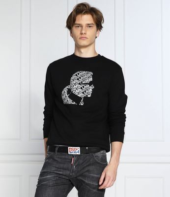 Bluza męska jesienna Karl Lagerfeld ze sklepu: Gomez Fashion Store w kategorii: Bluzy męskie - zdjęcie 874714-BD9-10338_KL225M000164015