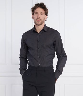Koszula męska jesienna Karl Lagerfeld ze sklepu: Gomez Fashion Store w kategorii: Koszule męskie - zdjęcie 874714-BD9-10338_KL225M000179991