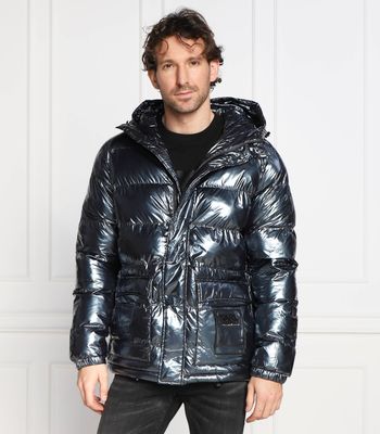 Kurtka męska zimowa Karl Lagerfeld ze sklepu: Gomez Fashion Store w kategorii: Kurtki męskie - zdjęcie 874714-BD9-10338_KL225M000203658