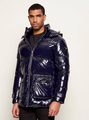 Kurtka męska casual Karl Lagerfeld ze sklepu: Gomez Fashion Store w kategorii: Kurtki męskie - zdjęcie 874714-BD9-10338_KL225M000204690