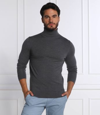 Sweter męski casual Calvin Klein ze sklepu: Gomez Fashion Store w kategorii: Swetry męskie - zdjęcie 874714-BD9-10338_CK225M000128142