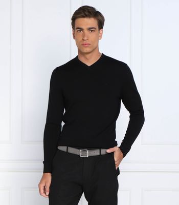 Sweter męski na zimę Calvin Klein ze sklepu: Gomez Fashion Store w kategorii: Swetry męskie - zdjęcie 874714-BD9-10338_CK225M000131A23