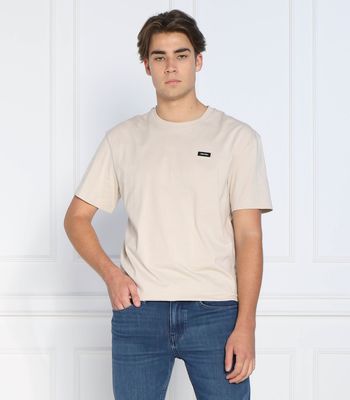 T-shirt męski casual Calvin Klein ze sklepu: Gomez Fashion Store w kategorii: T-shirty męskie - zdjęcie 874714-BD9-10338_CK225M000137B75