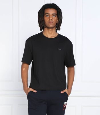 T-shirt męski casual Calvin Klein ze sklepu: Gomez Fashion Store w kategorii: T-shirty męskie - zdjęcie 874714-BD9-10338_CK225M000137A23