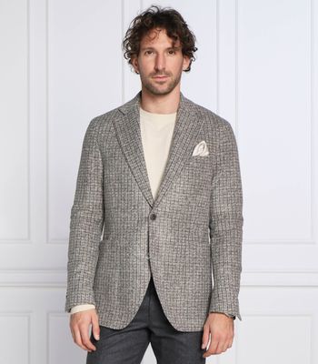 Marynarka męska elegancka Oscar Jacobson ze sklepu: Gomez Fashion Store w kategorii: Marynarki męskie - zdjęcie 874714-BD9-10338_OJ225M000010029