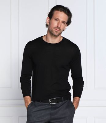 Sweter męski na zimę Oscar Jacobson ze sklepu: Gomez Fashion Store w kategorii: Swetry męskie - zdjęcie 874714-BD9-10338_OJ225M000017036