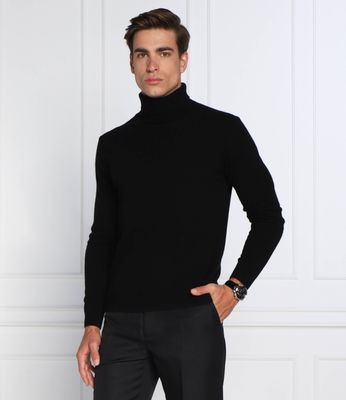 Sweter męski casual Oscar Jacobson ze sklepu: Gomez Fashion Store w kategorii: Swetry męskie - zdjęcie 874714-BD9-10338_OJ225M000021003