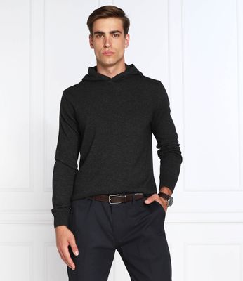 Sweter męski casualowy Oscar Jacobson ze sklepu: Gomez Fashion Store w kategorii: Swetry męskie - zdjęcie 874714-BD9-10338_OJ225M000022040