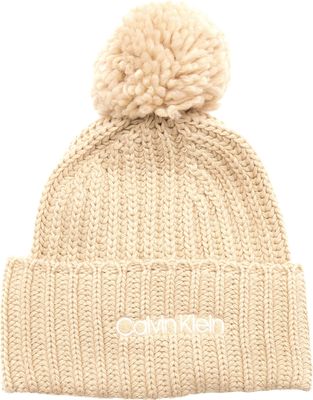 Czapka zimowa damska Calvin Klein ze sklepu: Gomez Fashion Store w kategorii: Czapki zimowe damskie - zdjęcie 874714-BD9-10338_CK225W000072C03