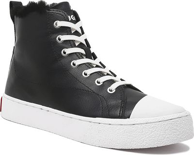 Trampki damskie na wiosnę HUGO ze sklepu: Gomez Fashion Store w kategorii: Trampki damskie - zdjęcie 874714-BD9-10338_BU225W000158001